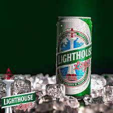 Lighthouse lager can