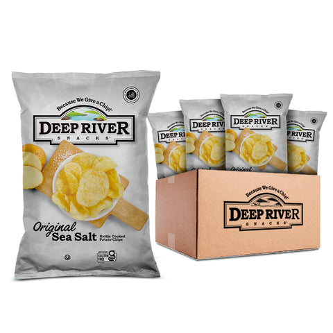 Deep rivers snacks - original sea salt 5oz