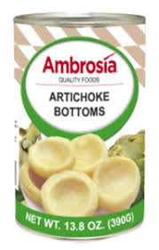Artichoke bottoms - ambrosia