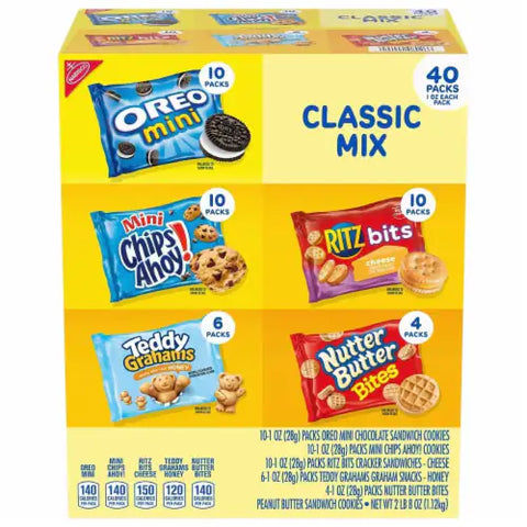 Classic mix mini snacks
