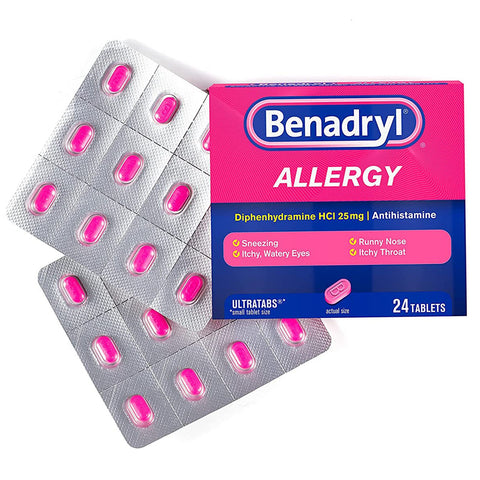 Benadryl - single pill