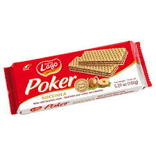 Waffle cookie Hazelnut - Poker