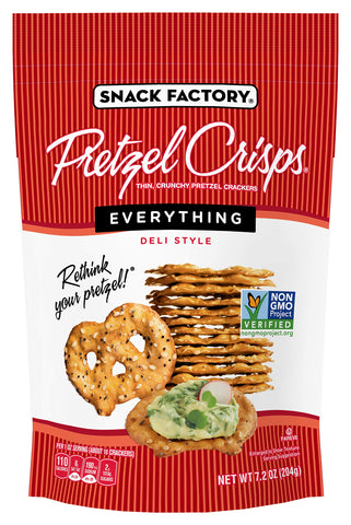 Pretzel crisps everything