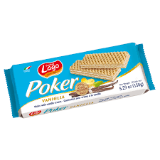 Waffle cookie vanilla- Poker