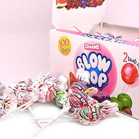 Blow pop sucker