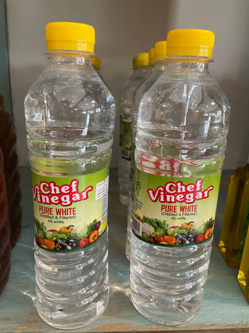 Vinegar - chef pure white