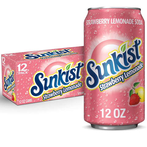 Sunkist strawberry lemonade