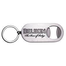 Bottle opener Belikin flat keychain
