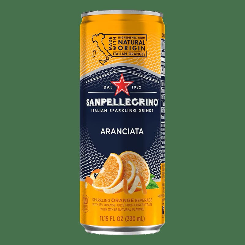 Aranciata (orange) - San pellegrino