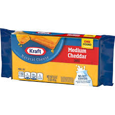 Kraft,Medium Cheddar