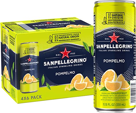 San Pellegrino Flavored 4 pk - Pompelmo