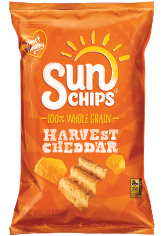 Sun chips harvested cheddar