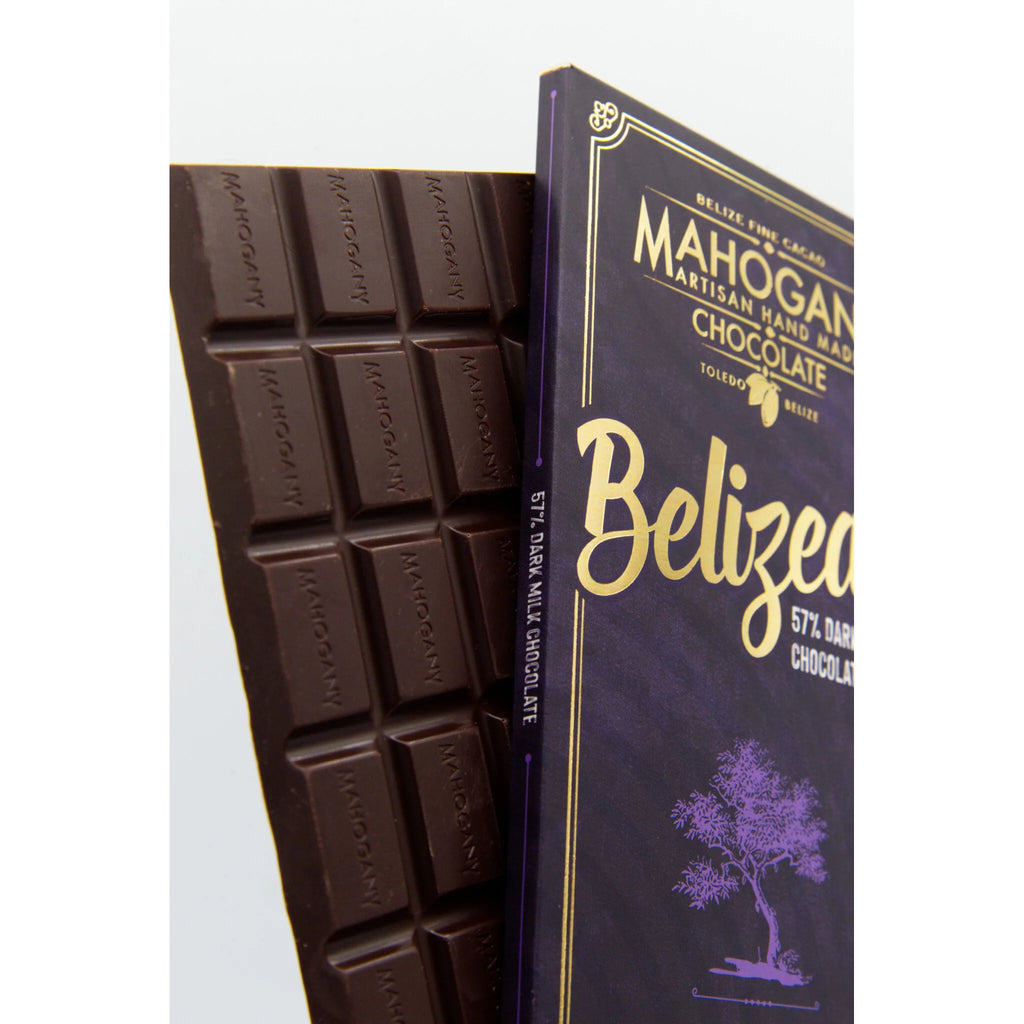 Belizean chocolate- 57% dark milk chocolate