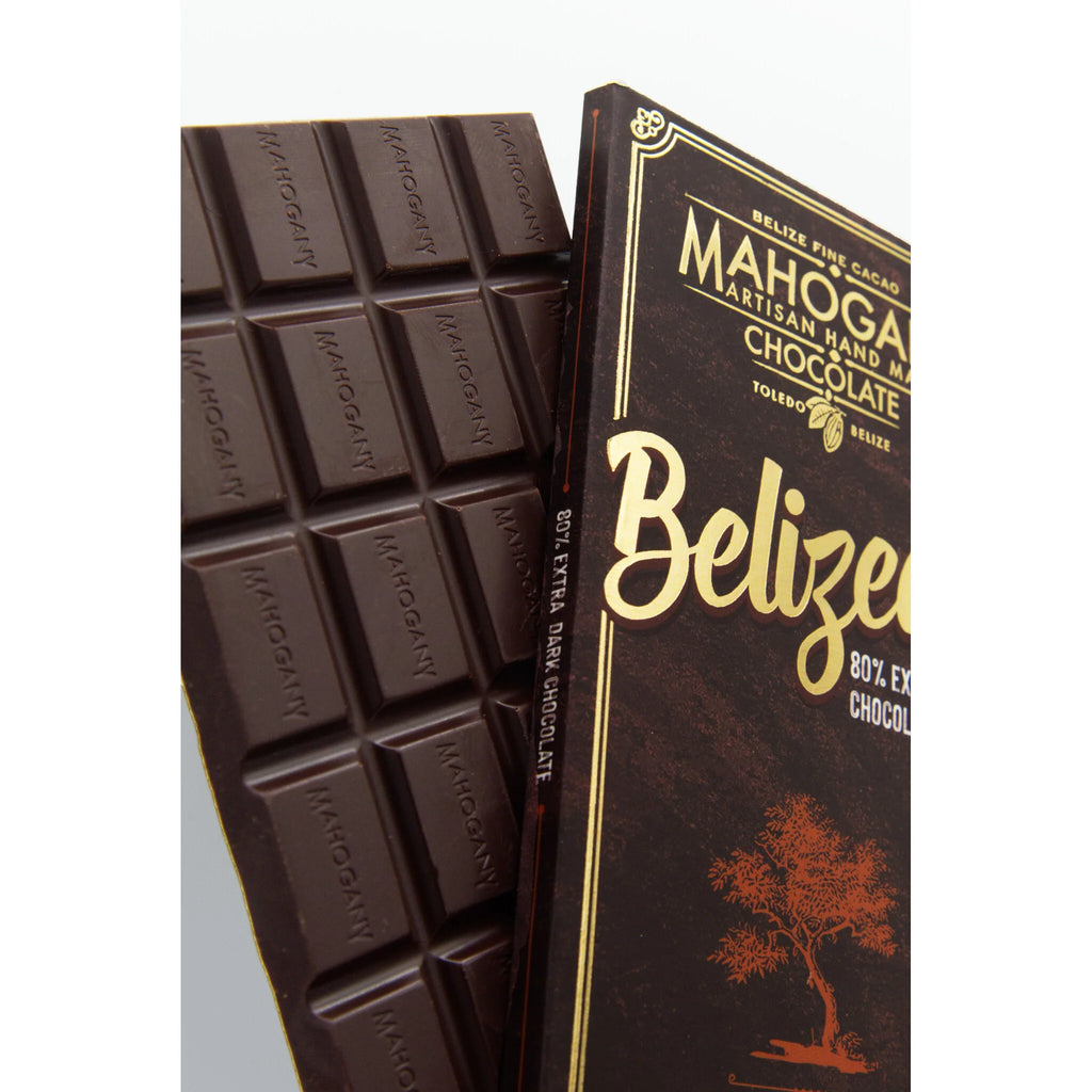 Belizean chocolate- 80% Extra dark chocolate