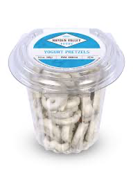 Yogurt covered pretzels - Hayden valley