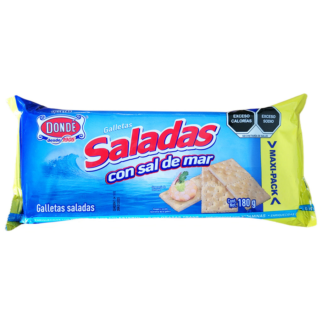 Crackers - Saladas con sal de mar
