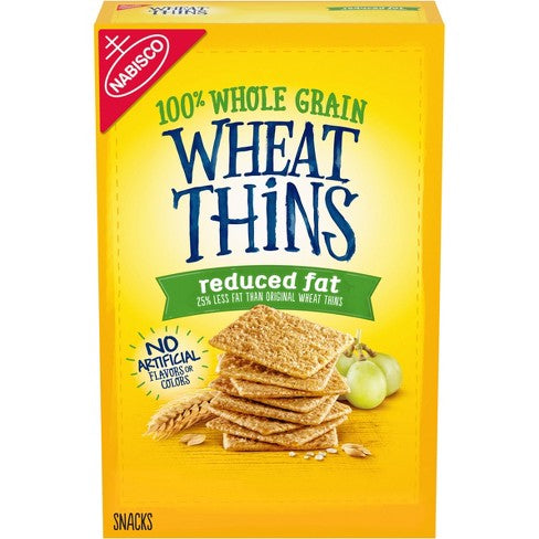 Wheat thin - reduced fat