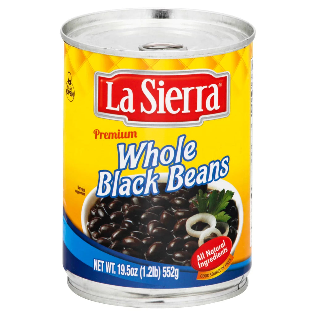 La sierra -  Whole black beans