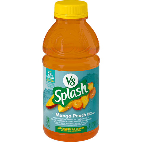 V8 juice splash