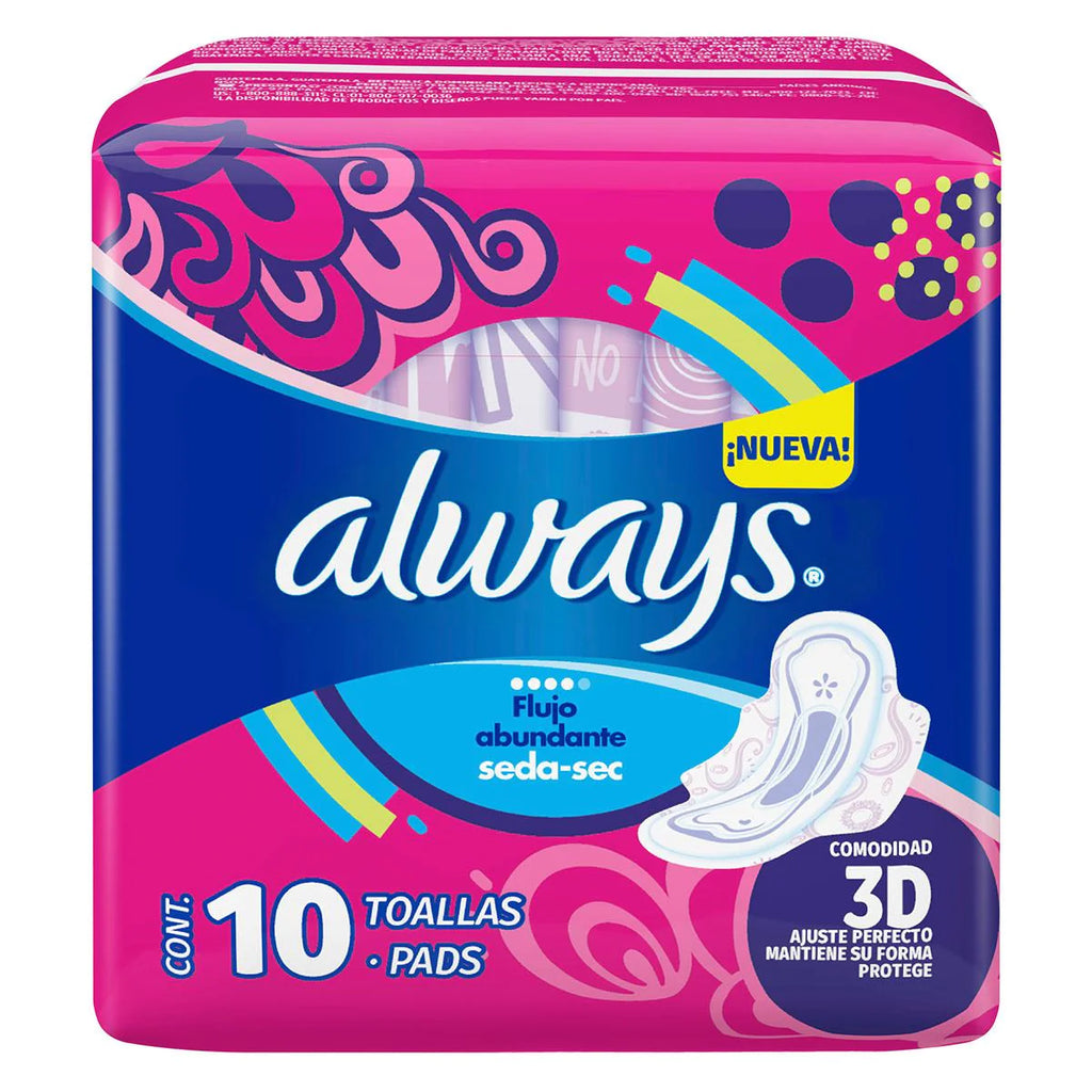 Always 10 pads