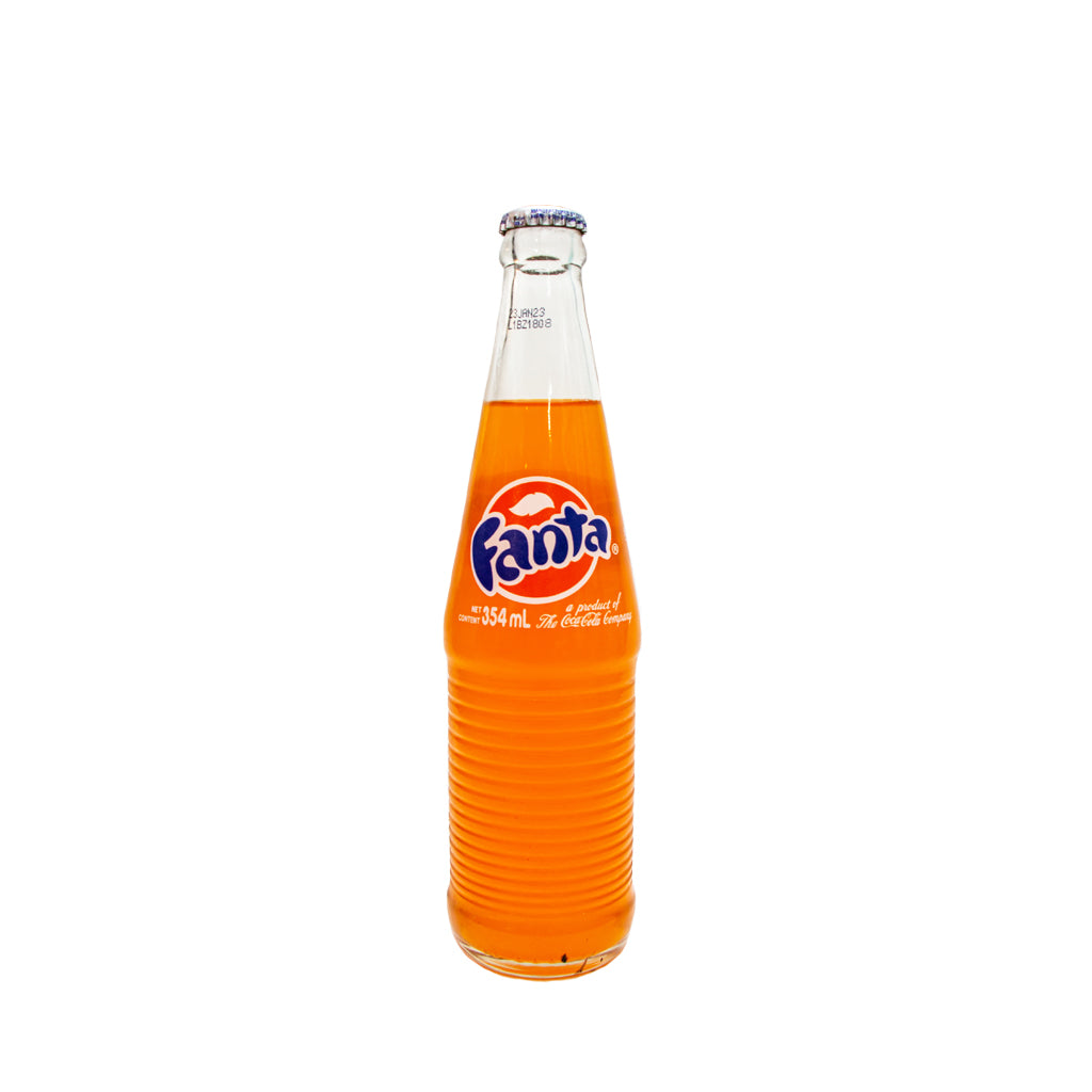 Fanta - Orange - Glass Bottle