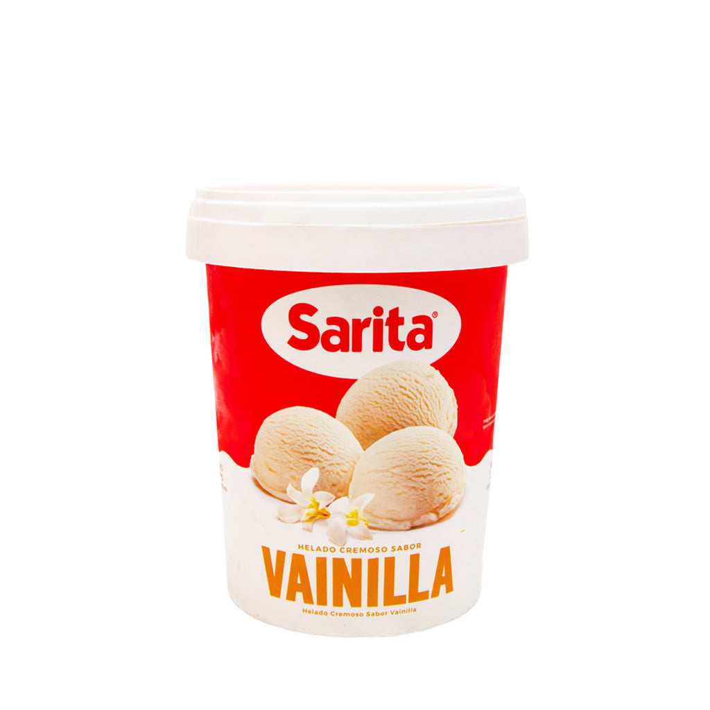Saritas ice cream vanilla