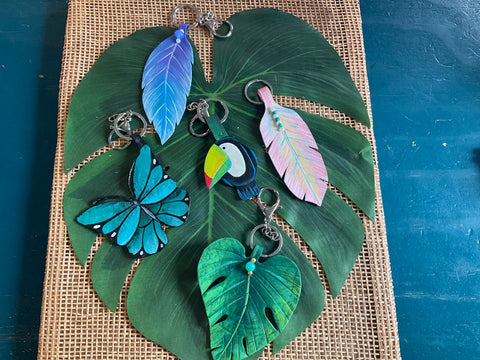 Key Chains out of leather