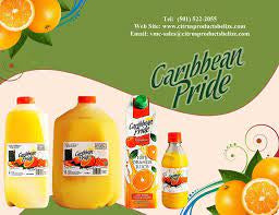 Orange Juice - Caribbean Pride 1/2 gal