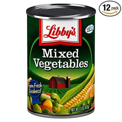 Libby's mixed vegetables